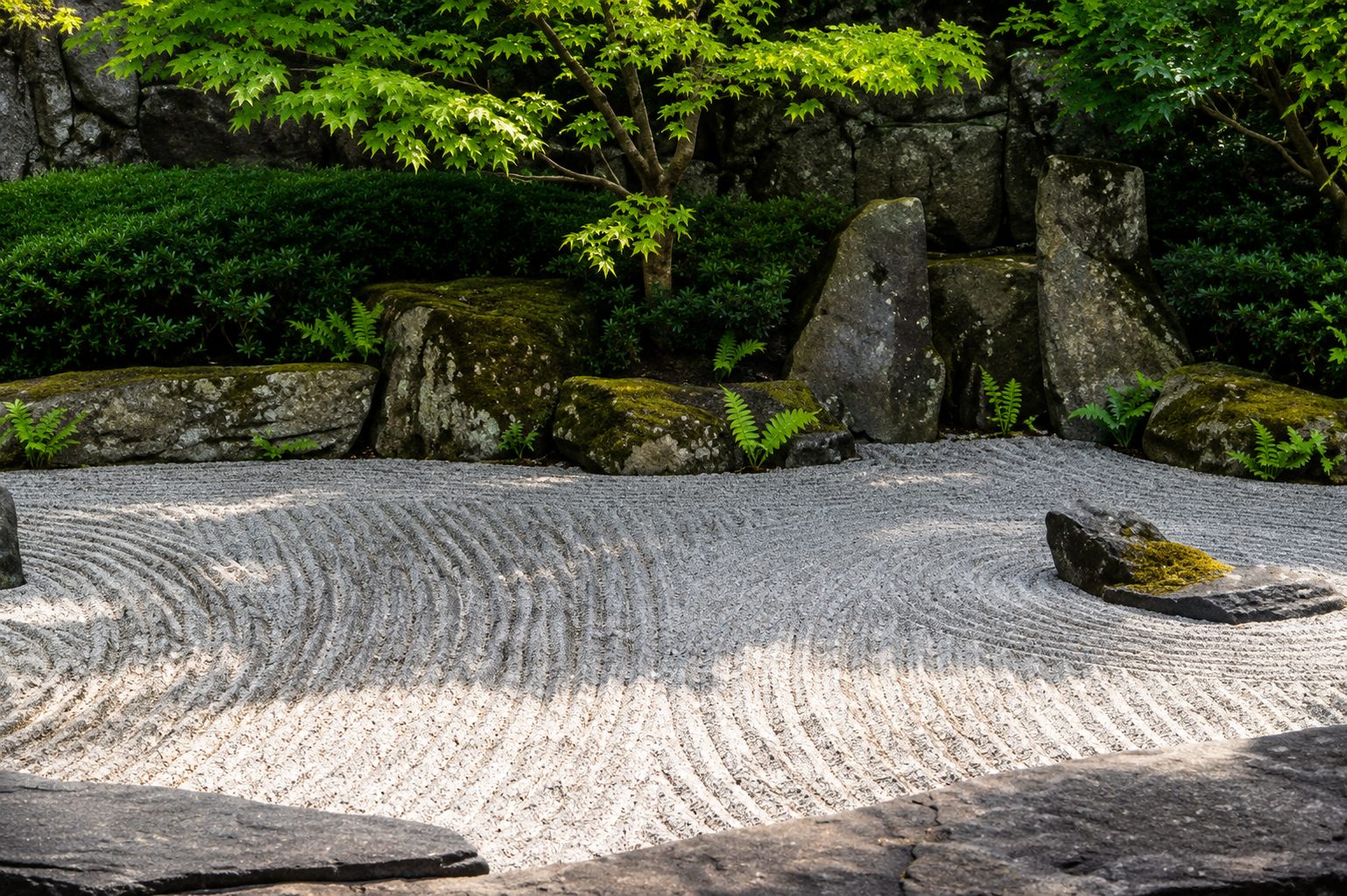 Japanese Zen garden
